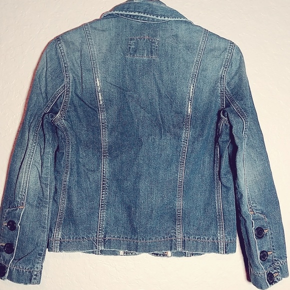 Abercrombie and Fitch Jeans distressed jacket - Picture 2 of 8